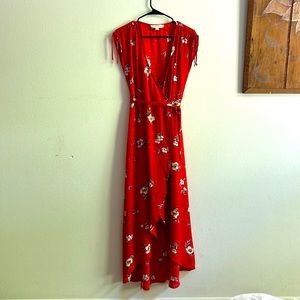 Lovestitch Red Floral Dress